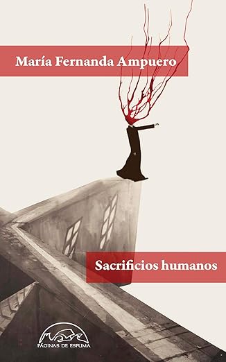 Portada del libro de terror Sacrificios humanos