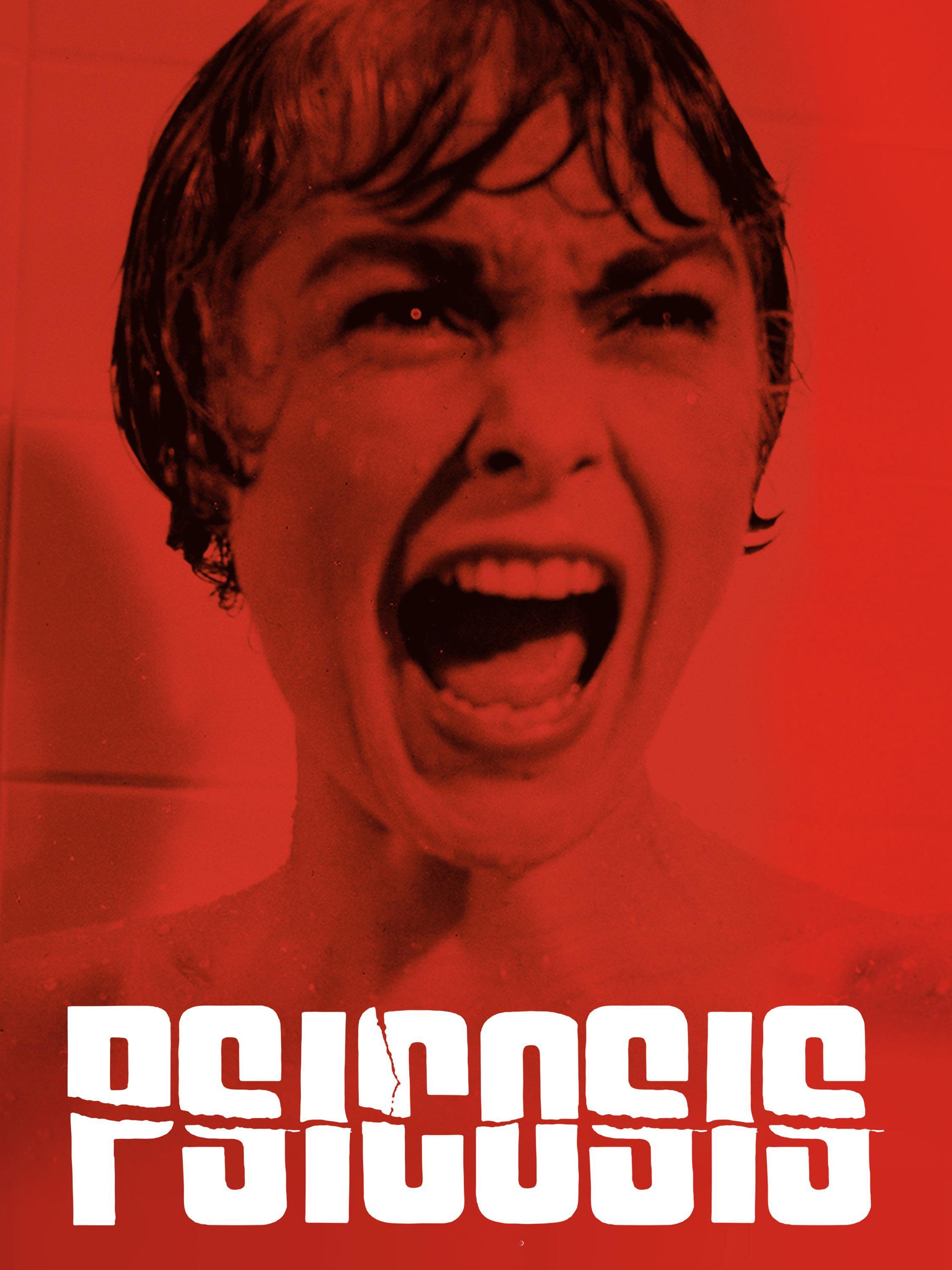 Portada de la película Psicosis